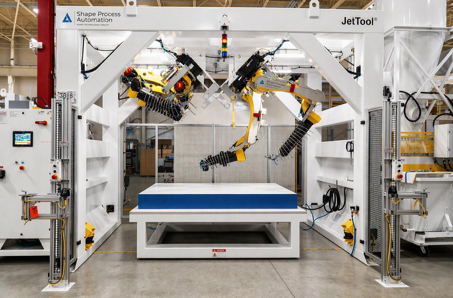 Waterjet gantry